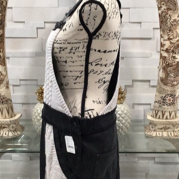 🆕 WE THE FREE Denim and Knit Combo MIDI Jumper Dress - Picture 7 of 15